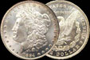 BU Silver Morgan Dollar Coin