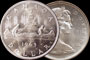 Canadian Silver Dollars (1967 & Earlier)