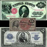 Vintate U.S. Currency