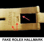 Fake Rolex Hallmark