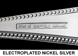 Electroplated Nickel Silver