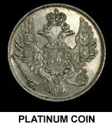 Platinum coin